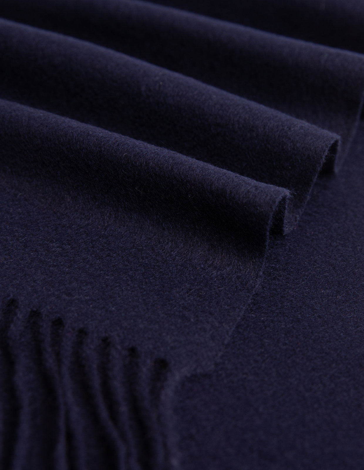 Cashmere Scarf Navy One Size