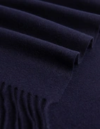 Cashmere Scarf Navy One Size