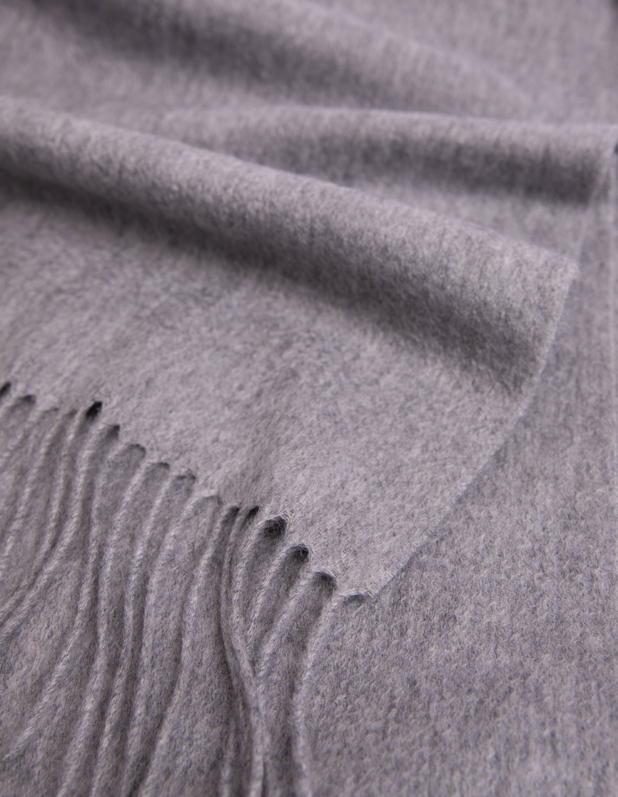 Cashmere Scarf Ljusgrå One Size