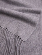 Cashmere Scarf Ljusgrå One Size