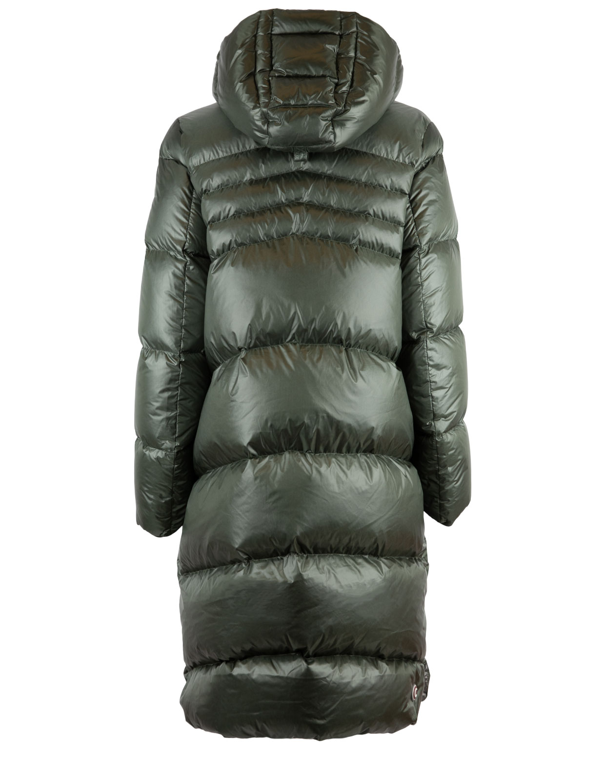 Hooded Down Jacket Green