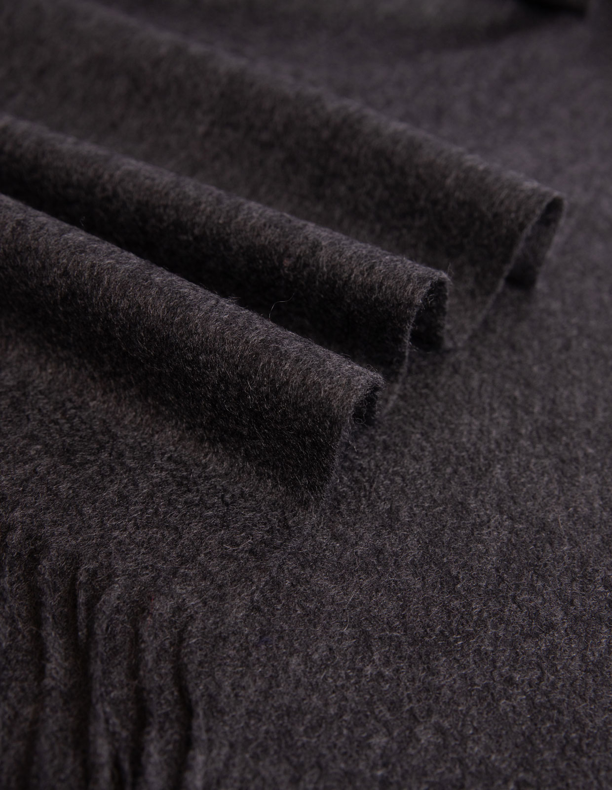 Cashmere Scarf Mörkgrå One Size