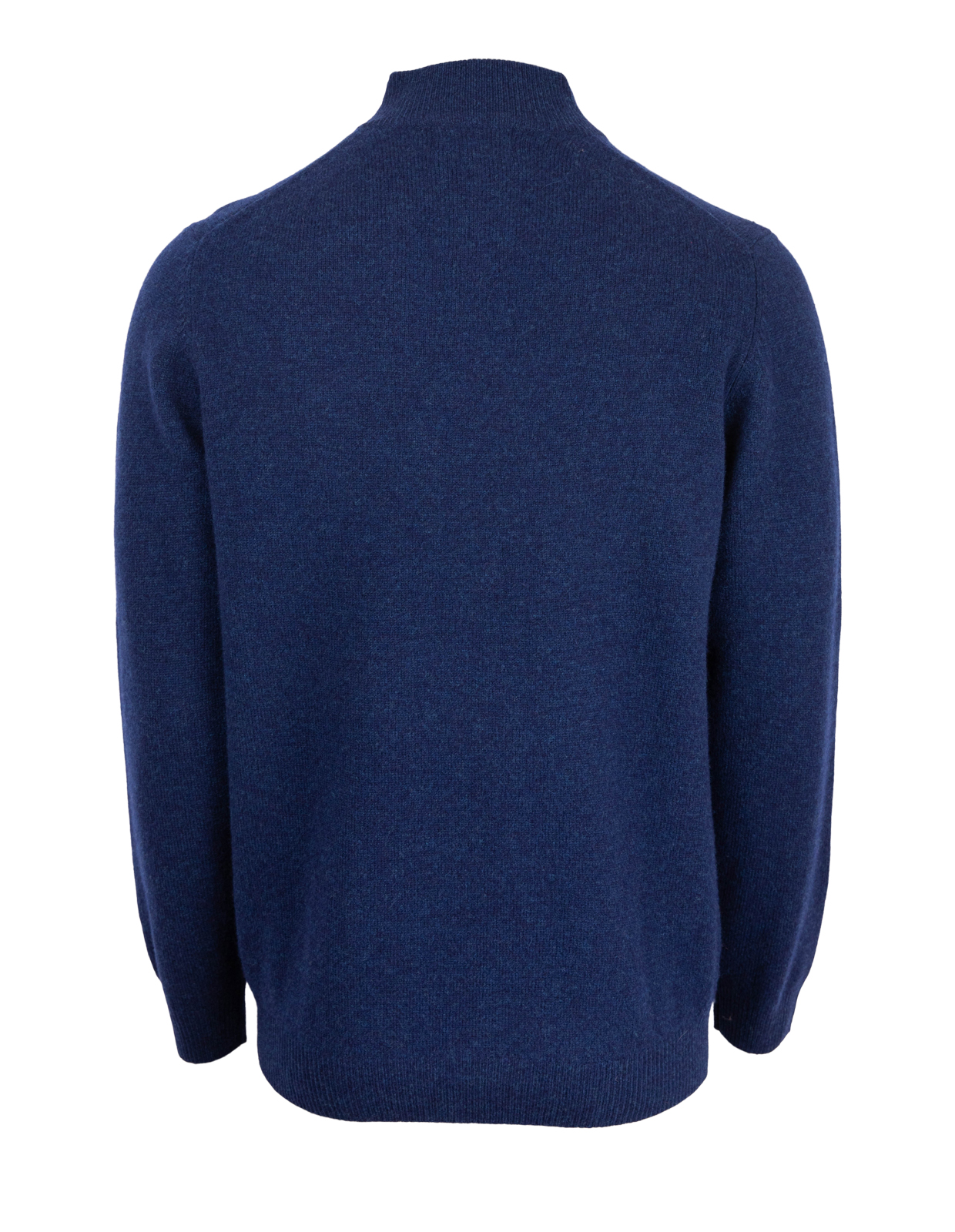 Sutherland Half Zip Mock Neck Indigo