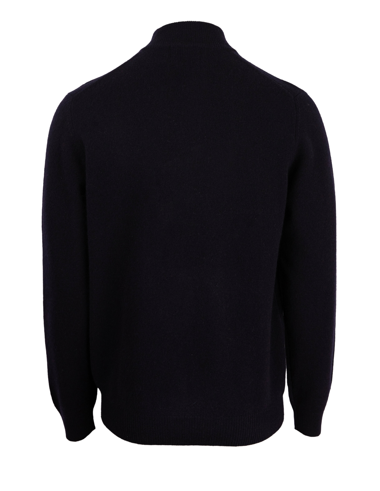 Sutherland Half Zip Lammull Navy Stl 54