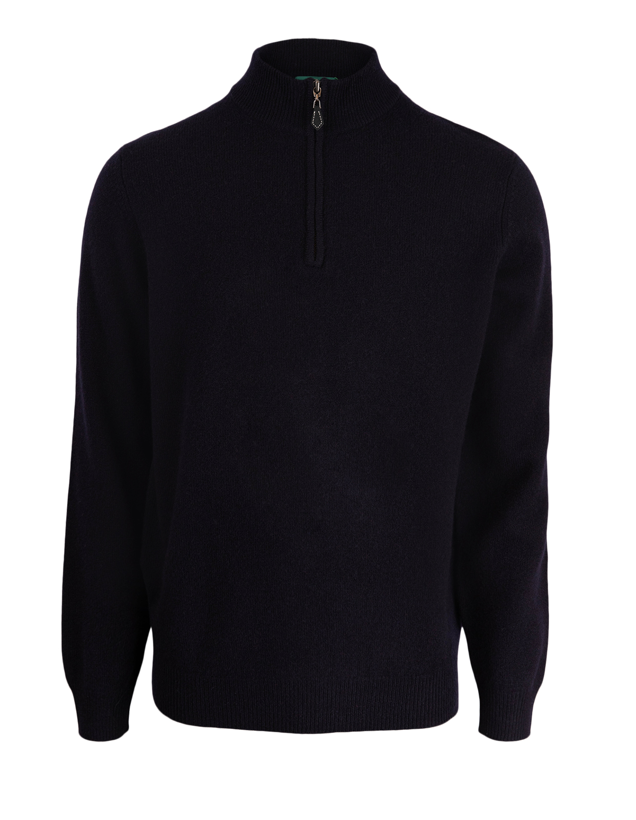 Sutherland Half Zip Lammull Navy