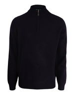 Sutherland Half Zip Mock Neck Navy