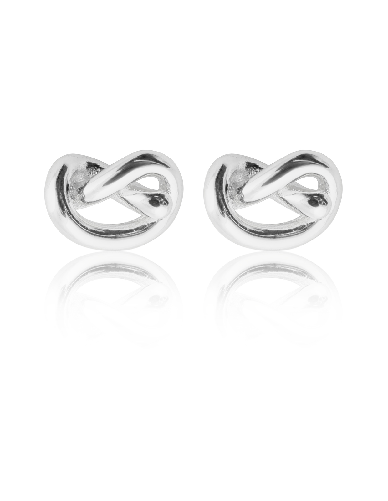 Knot Studs Silver