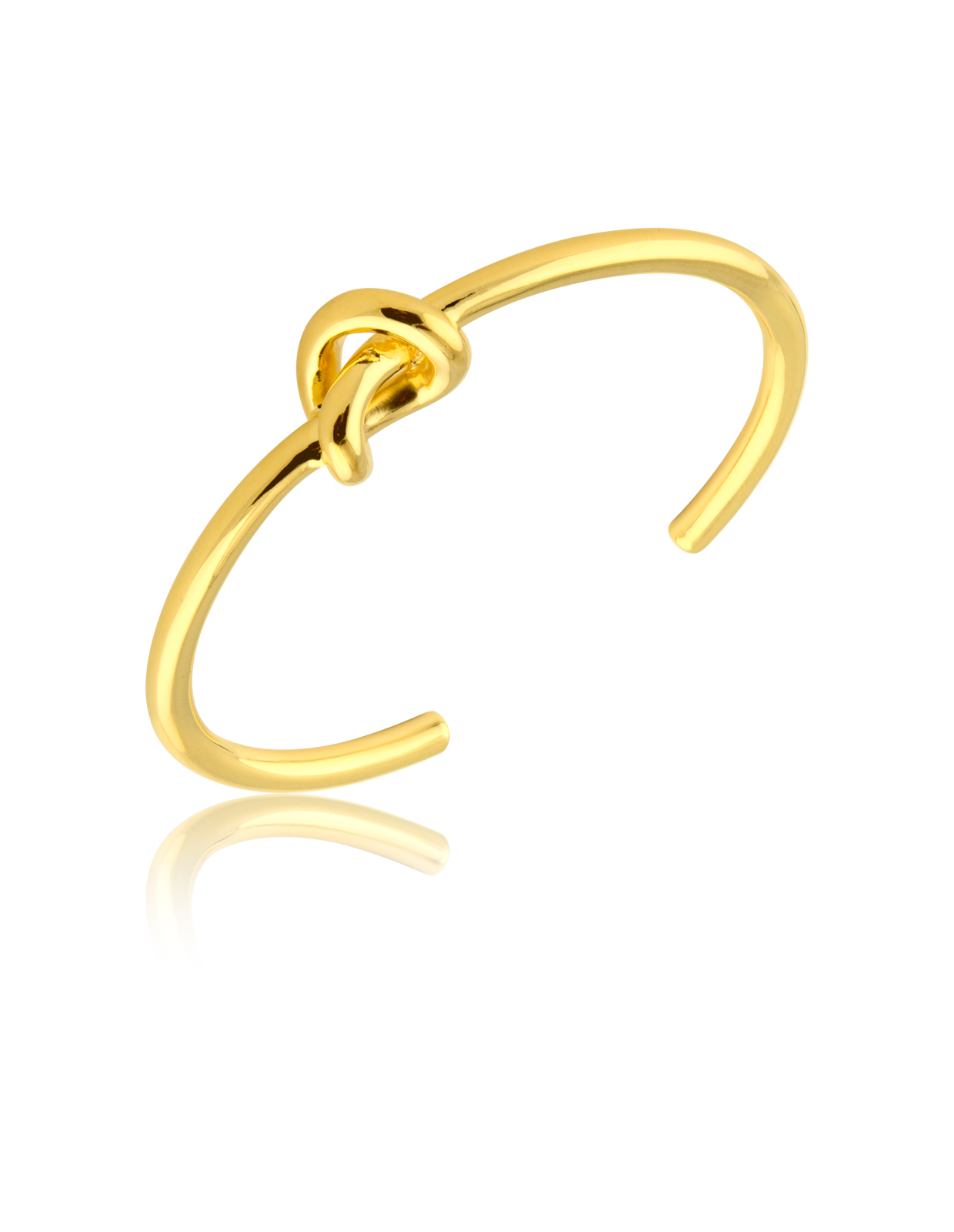 Knot Cuff Bracelet Gold