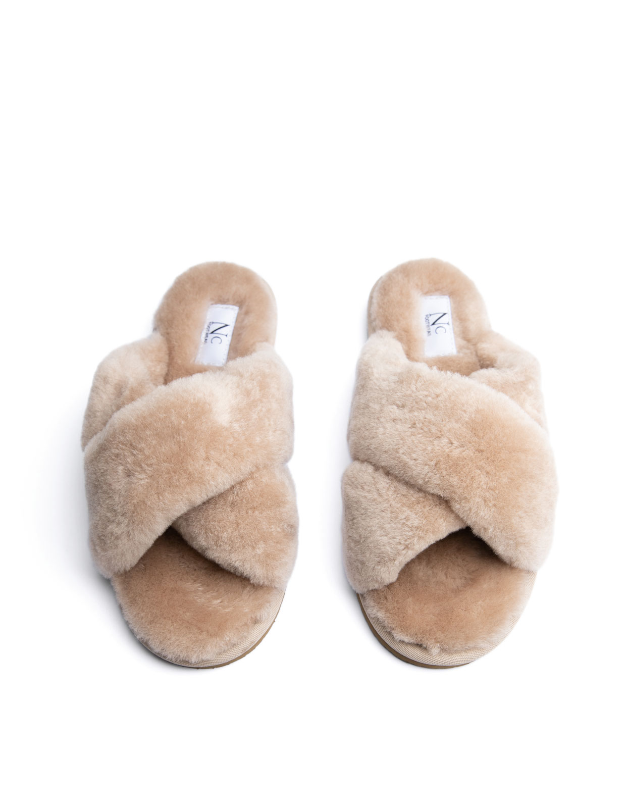 Tofflor Cross Teddy Brown