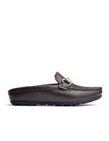 Slip-in Loafer Läder Brun Stl 36