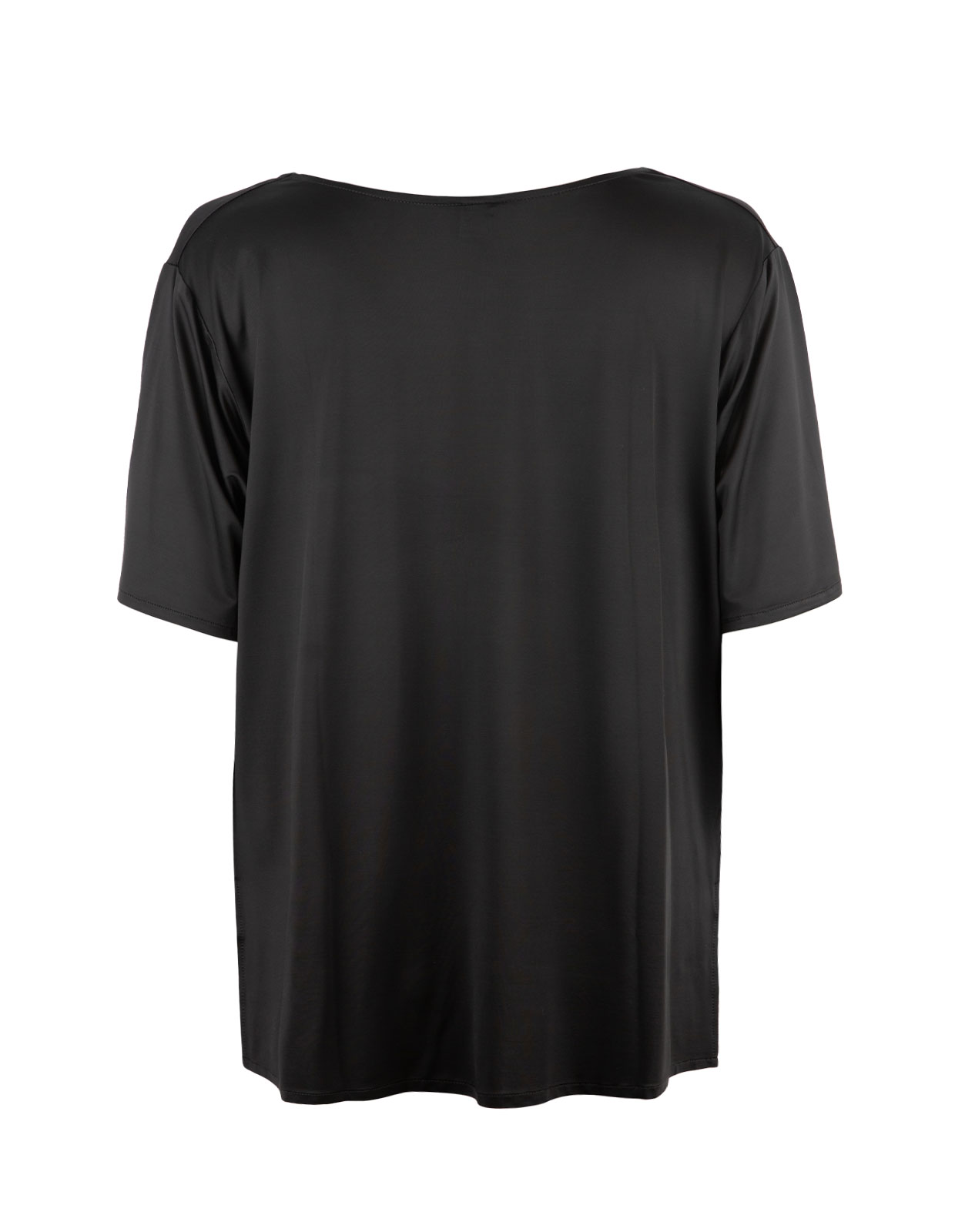 Top Waterfall Neck Black