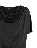 Top Waterfall Neck Black