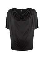 Top Waterfall Neck Black