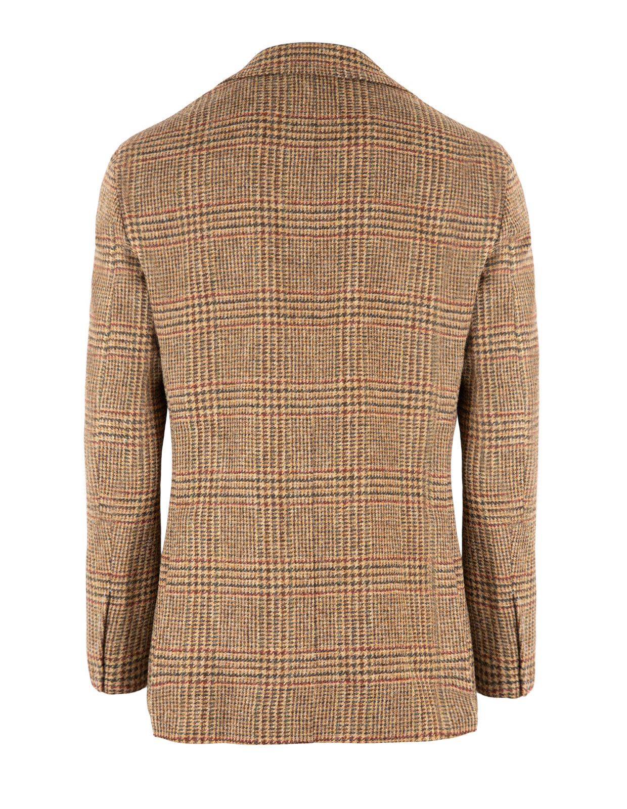 Sartorial Jacket Tweed Rutig Brun