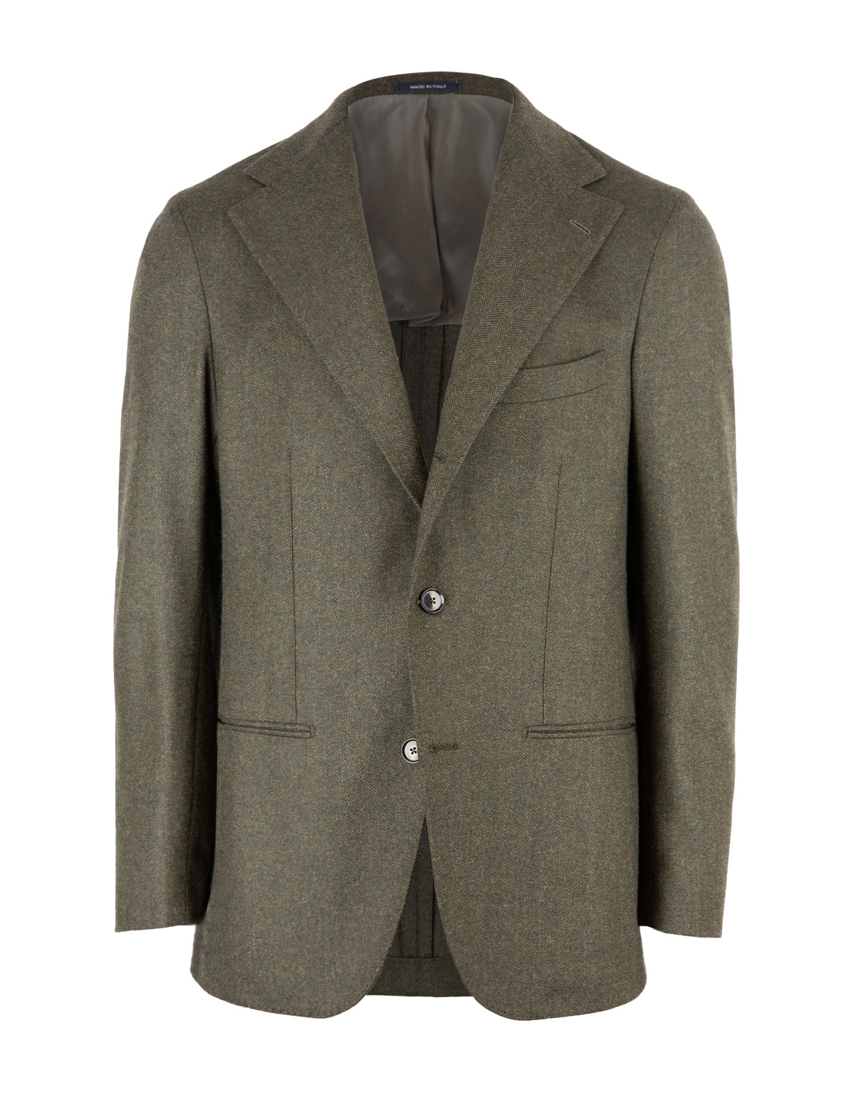 Sartorial Jacket Soft Herringbone Green