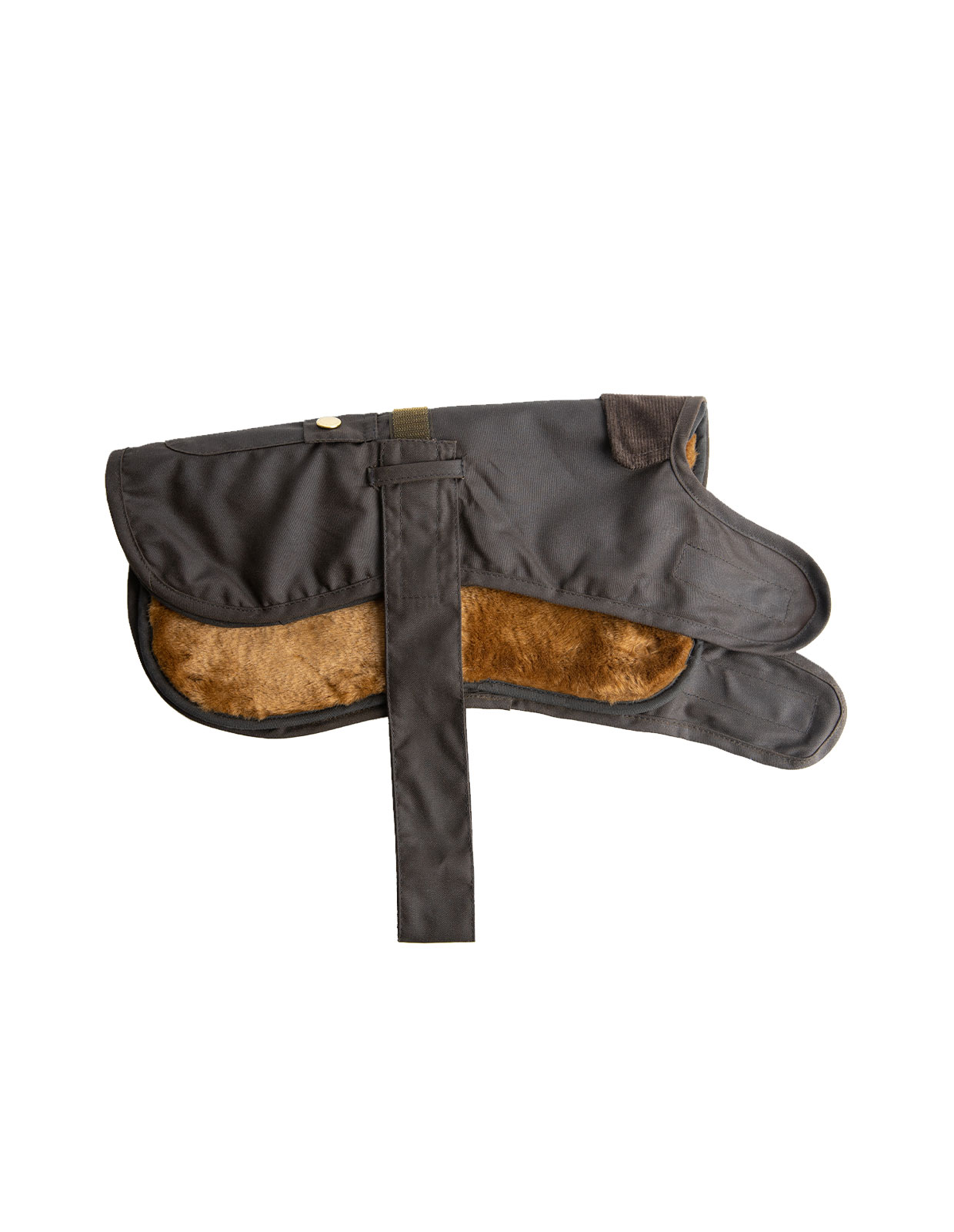2 in 1 Wax Dog Coat Olive Stl L