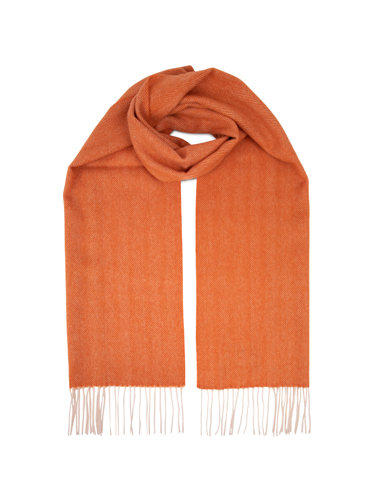 Scarf Cashmere Orange