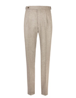 Sartorial Trouser Original Woollen Flannel Light Beige