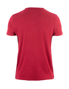 Round Neck T-Shirt Cotton Cashmere Grenat