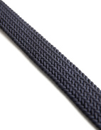 Woven Stretched Rayon Belt Navy Blue