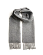 Halsduk Tvåsidig Cashmere Grå One Size