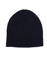 Beanie Pure Cashmere Navy