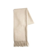 Pure Cashmere Scarf Solid Melange  One Size