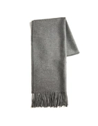 Pure Cashmere Scarf Solid Melange  One Size