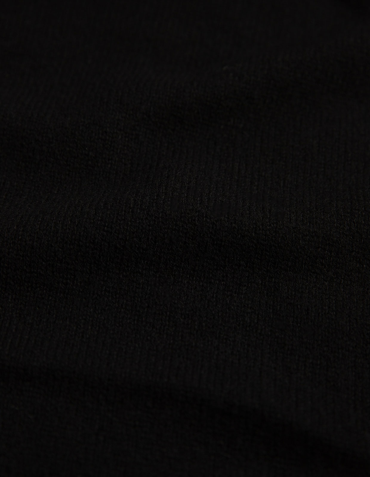 Scarf Solid Cashmere Black
