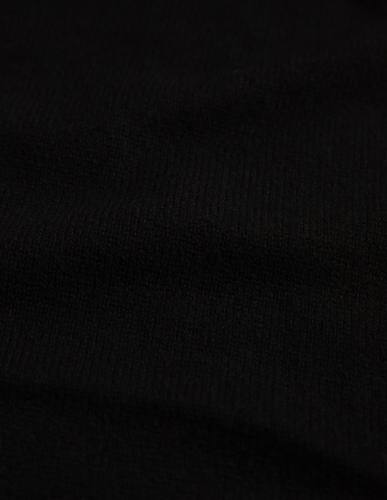 Scarf Solid Cashmere Black