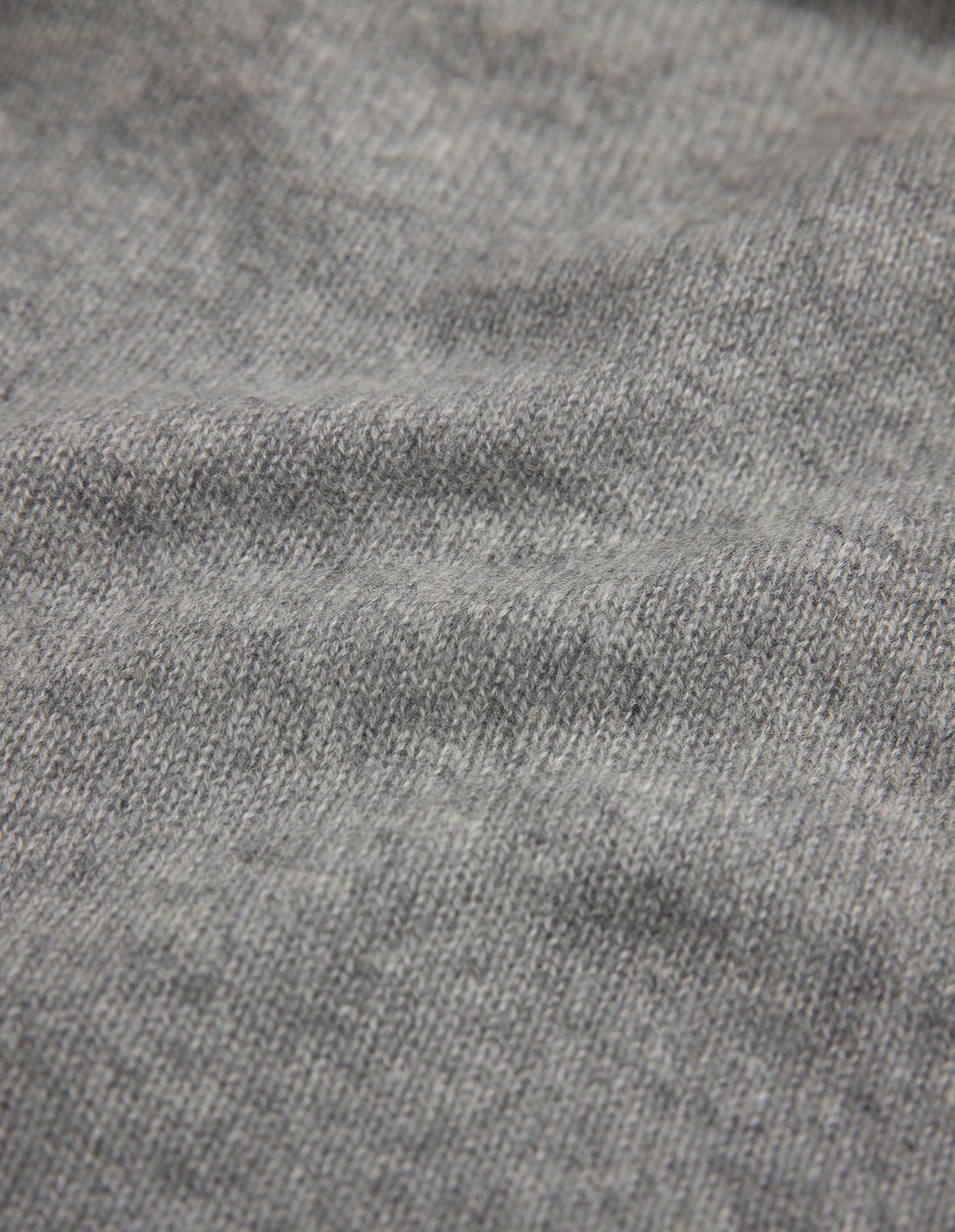 Scarf Solid Cashmere Grey Melange