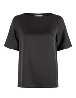 Yoli Blus Siden Svart XS