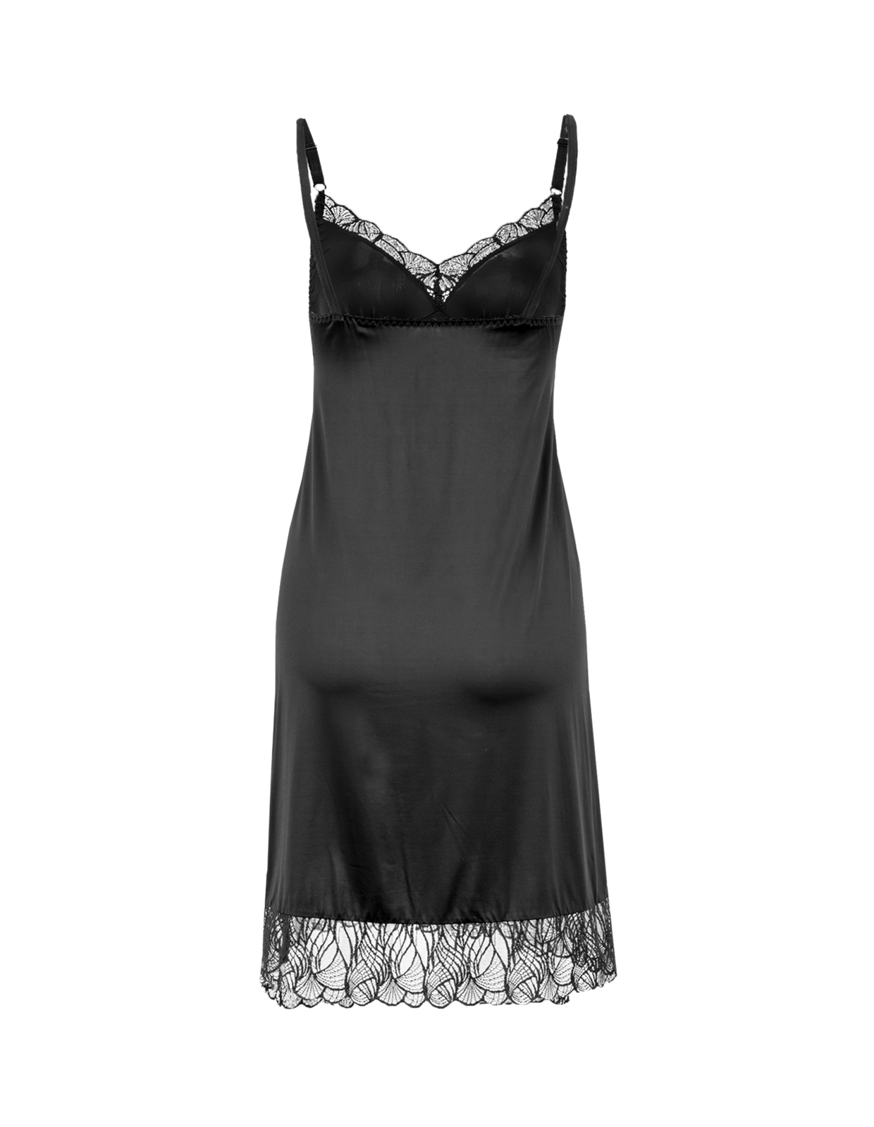 Nightdress Natalie Black Stl XS