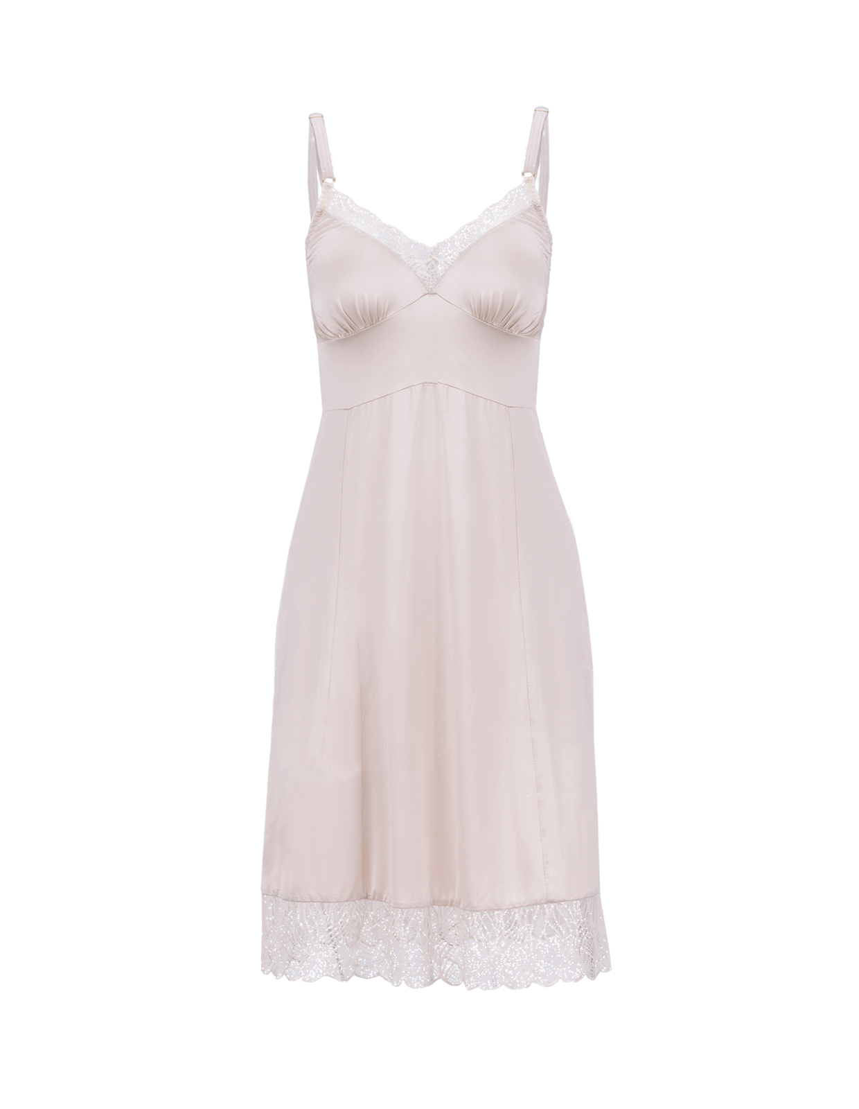 Nightdress Natalie Champagne