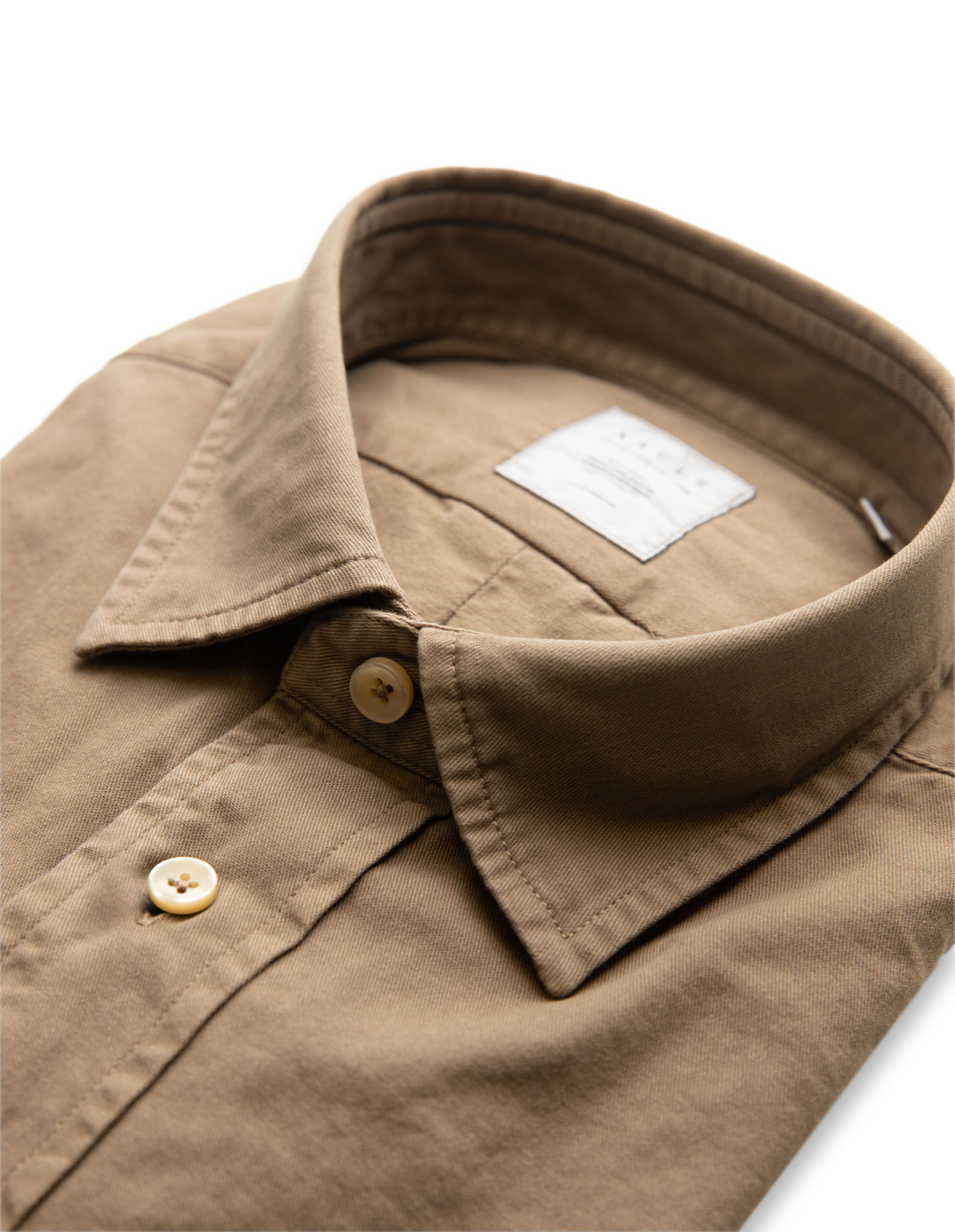 Overshirt Cotton Khaki