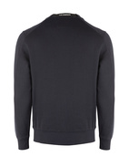 Diagonal Fleece Sweater Total Eclipse Stl M