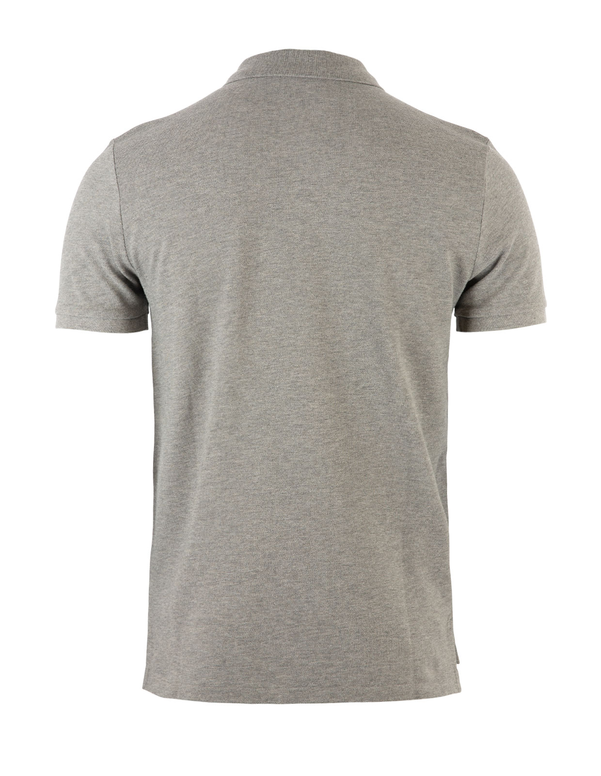 Custom Slim Fit Polo Metallic Grey