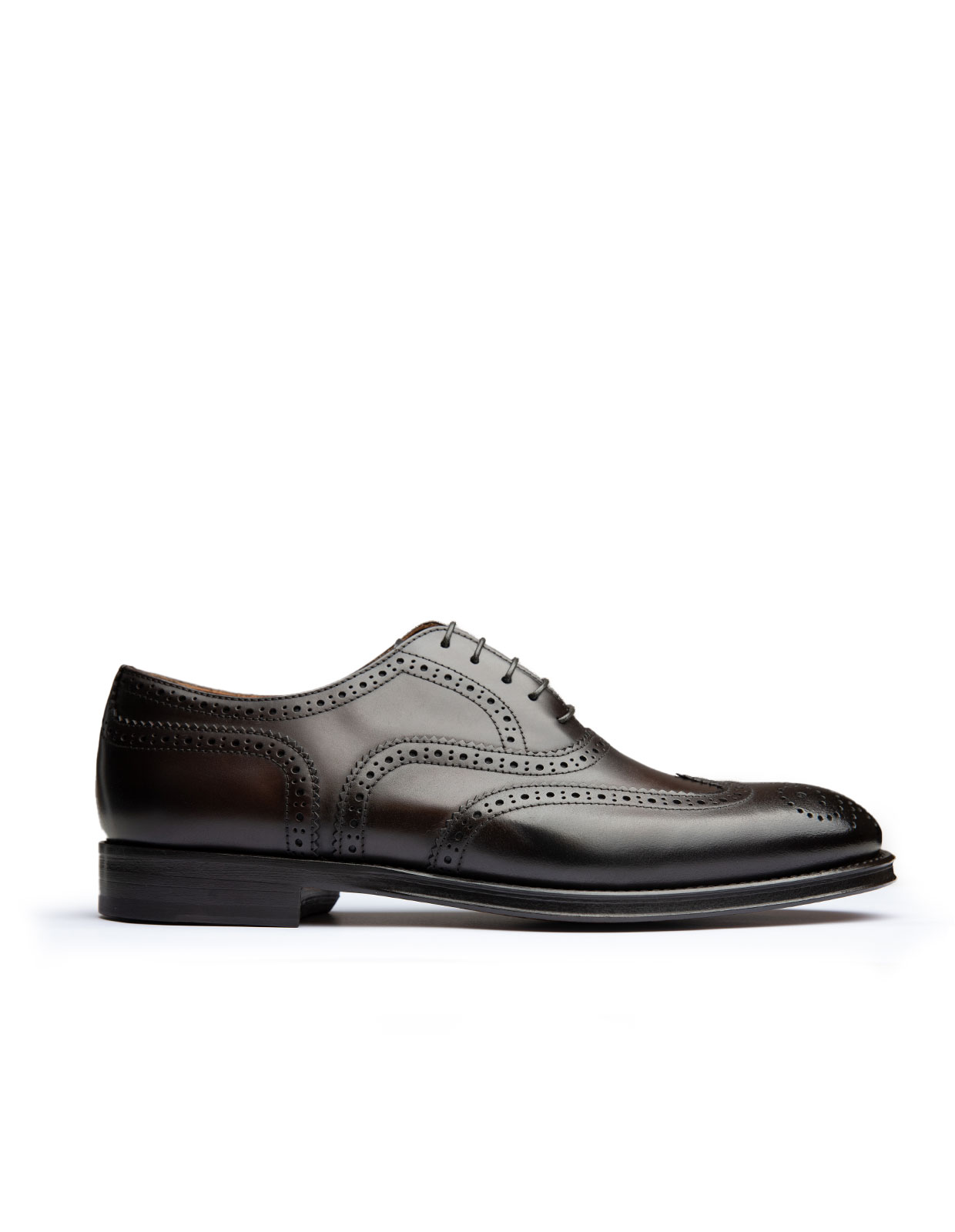 Oxford Half Wing Brogues Dark Brown