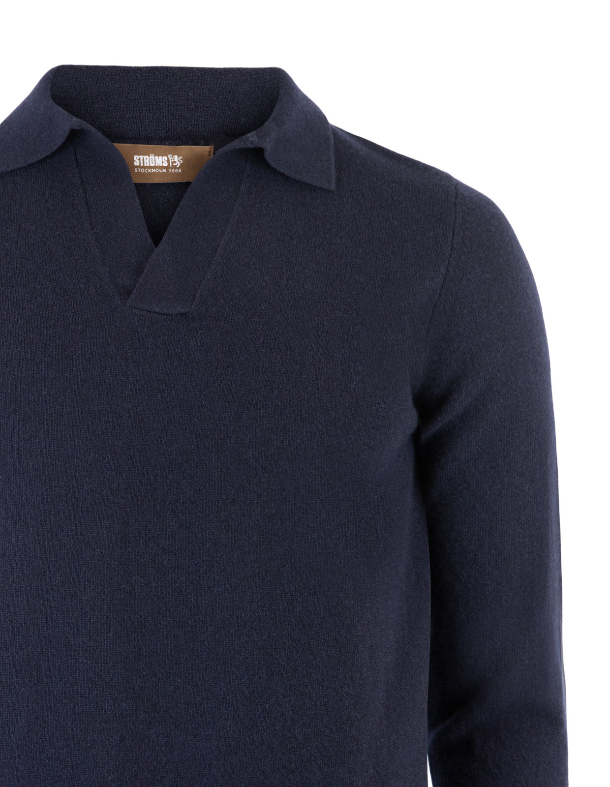 Sartorial Polo Shirt Wool Cashmere Notte