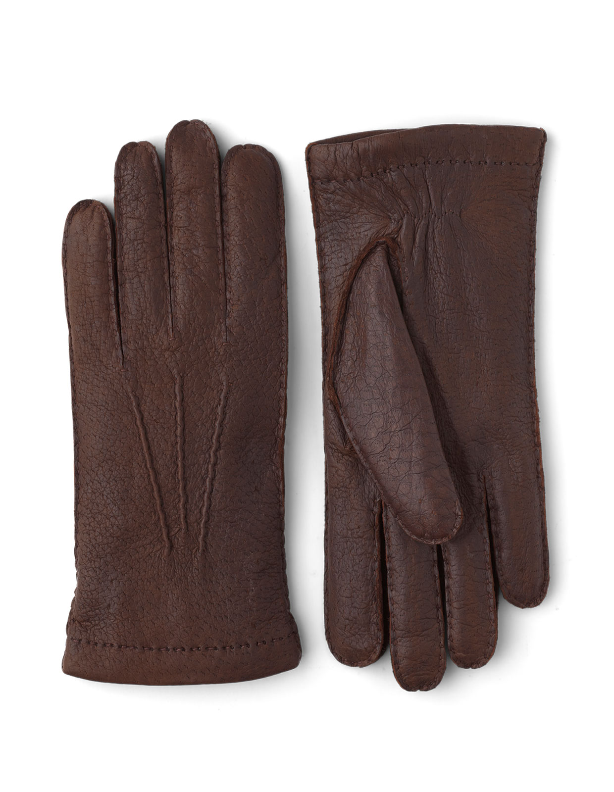 Peccary Handsewn Cashmere Lined Gloves Siena Stl 10