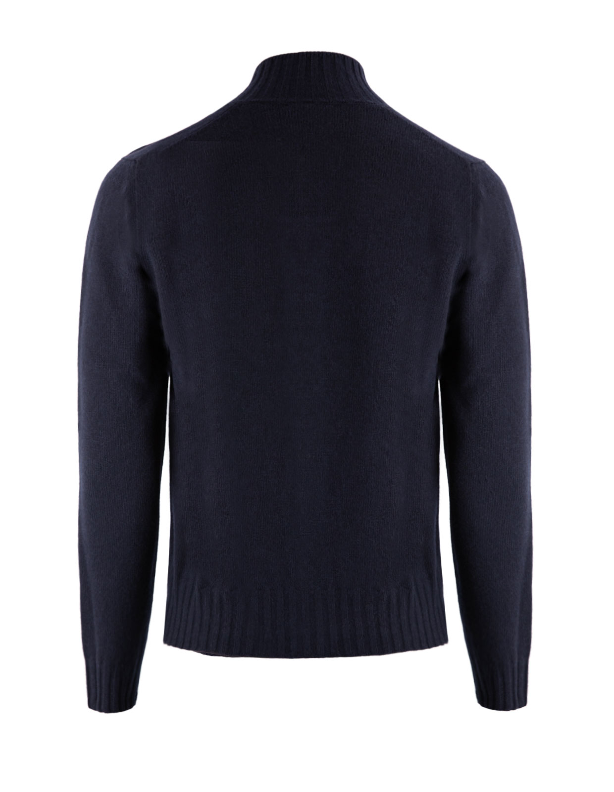 Full Zip Wool Cashmere Notte