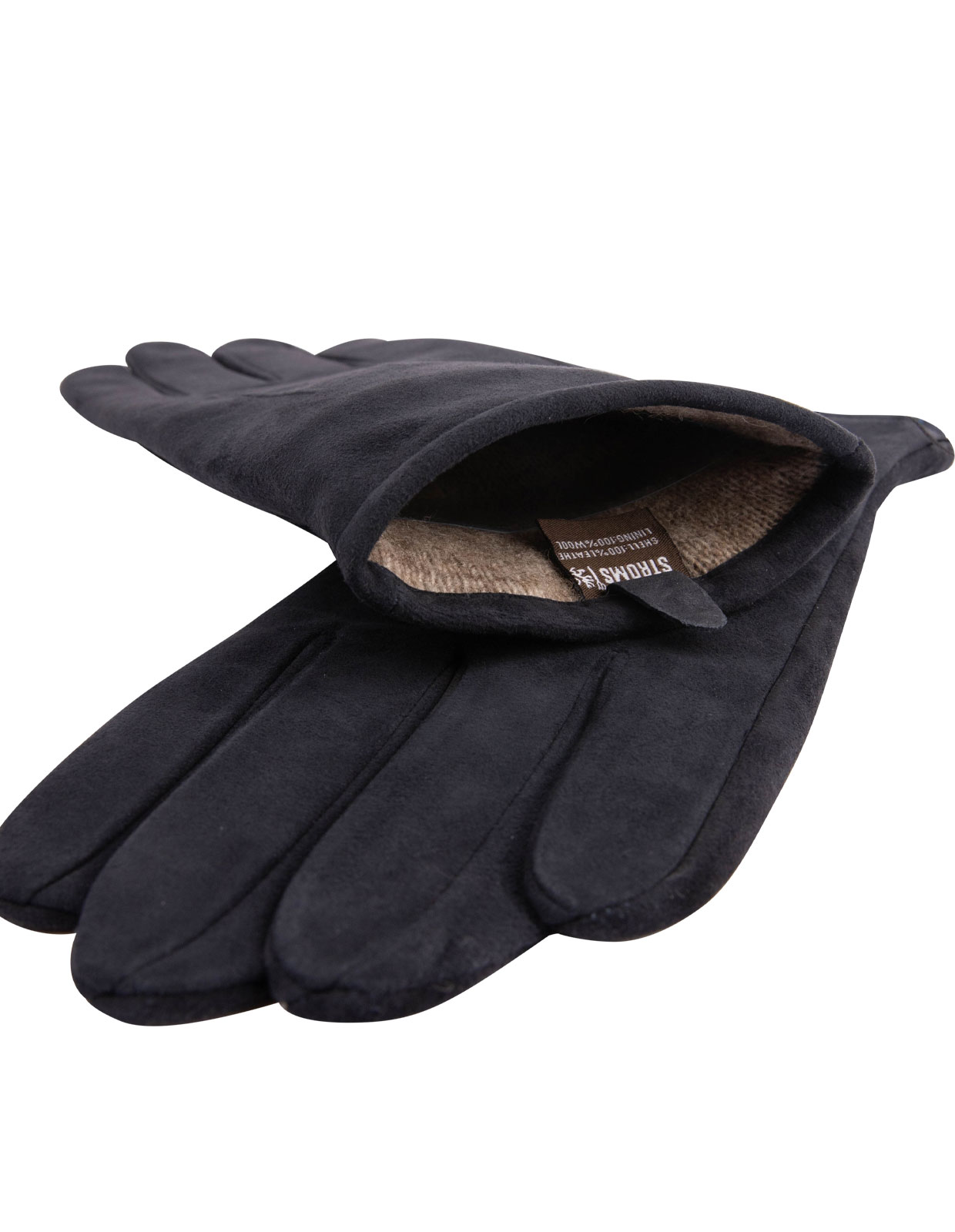 Handske Mocka Navy Stl 7.5