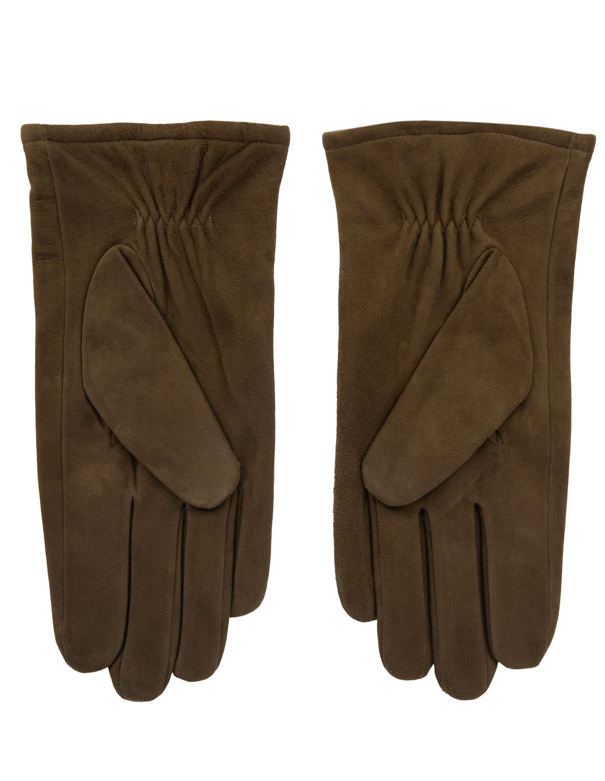 Classic Suede Gloves Olive Green