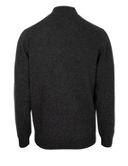 Sutherland Half Zip Mock Neck Charcoal Stl 58