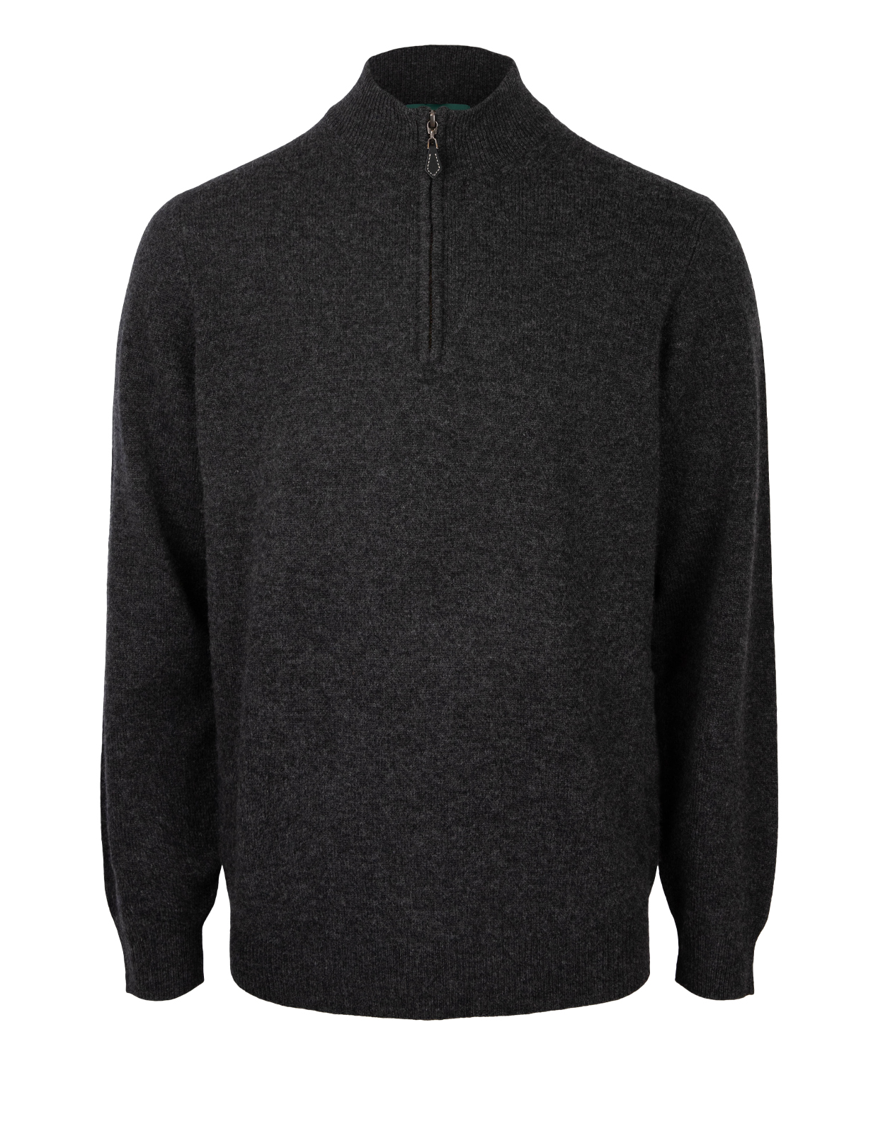 Sutherland Half Zip Lammull Mörkgrå 58