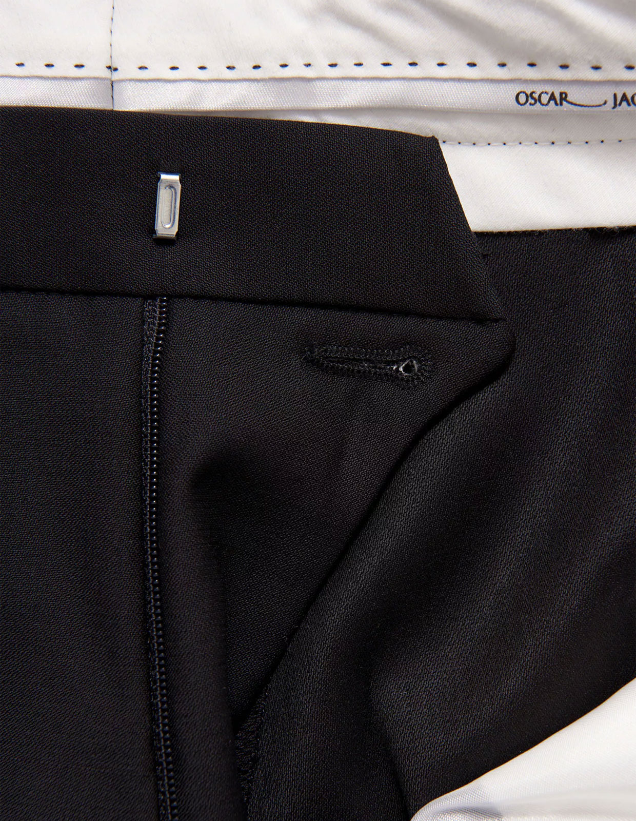Devon Tuxedo Trouser Mix & Match Black