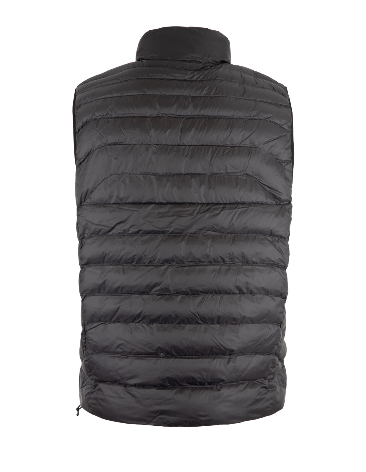 Packable Quilted Vest Polo Black