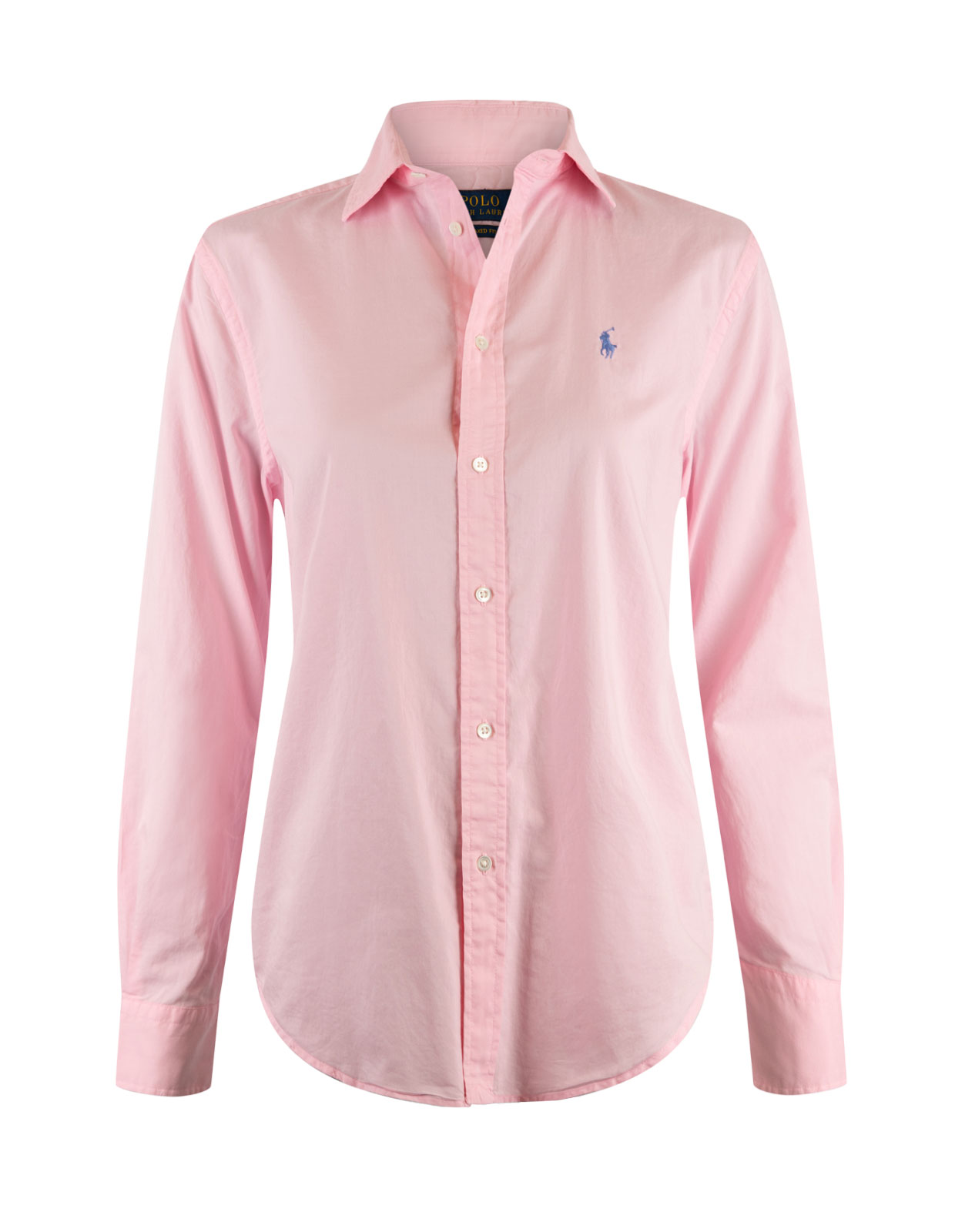 Relaxed Long Sleeve Shirt Carmel Pink