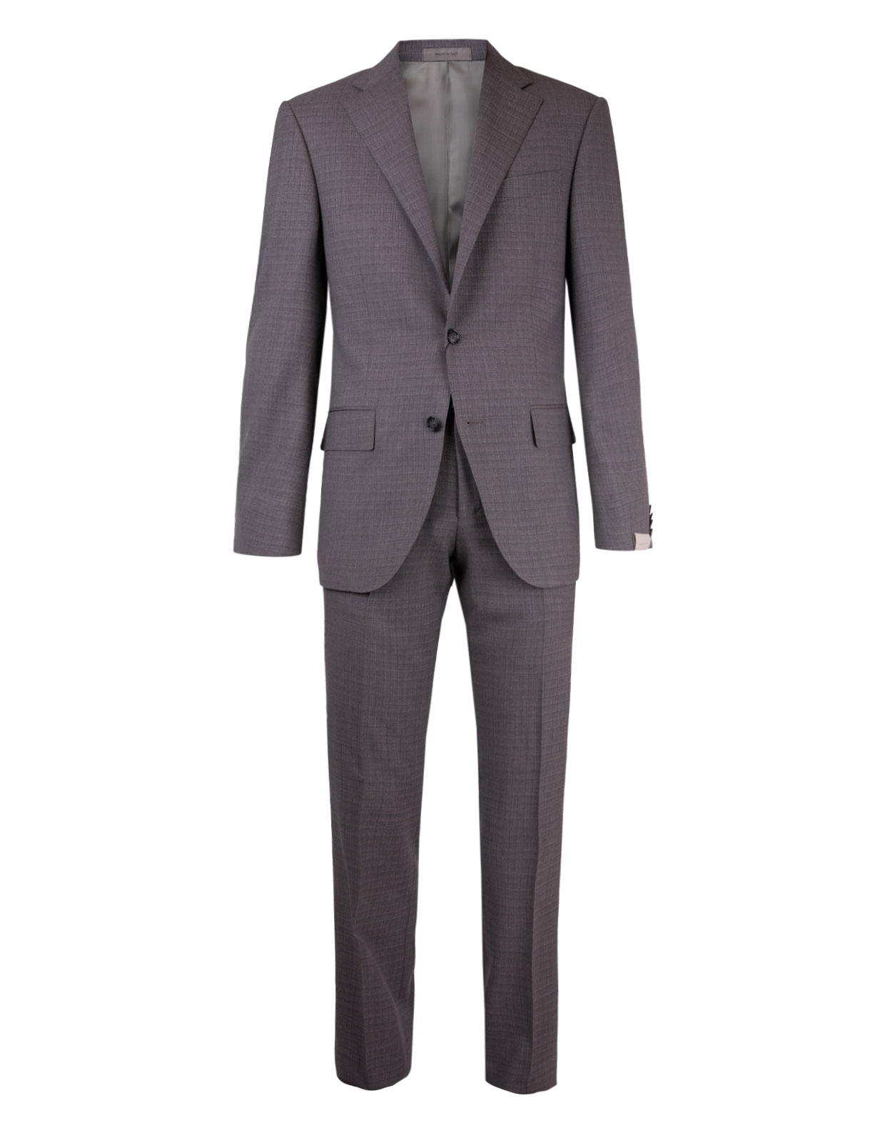 Leader Suit Wool Light Grey