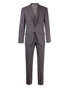 Leader Suit Wool Light Grey Stl 156